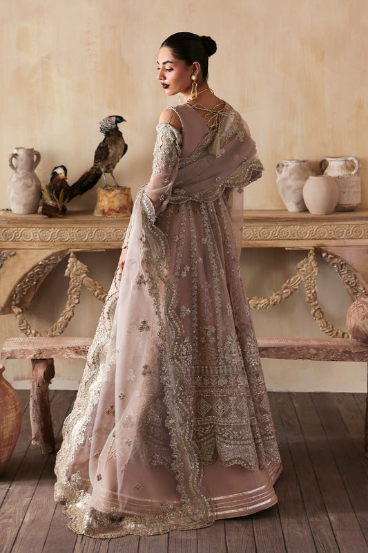 Nure Zarposh Jahanara Hand-Embellished Embroidered Unstitched 3 Piece Festive Raw Silk Suit