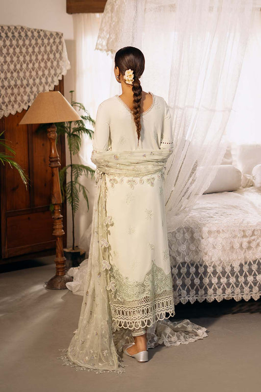 Zarina Zarposh Jahanara Embroidered Unstitched 3 Piece Festive Lawn Suit with Chiffon Dupatta