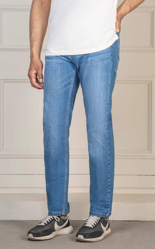REGULAR STRAIGHT FIT JEAN MID BLUE