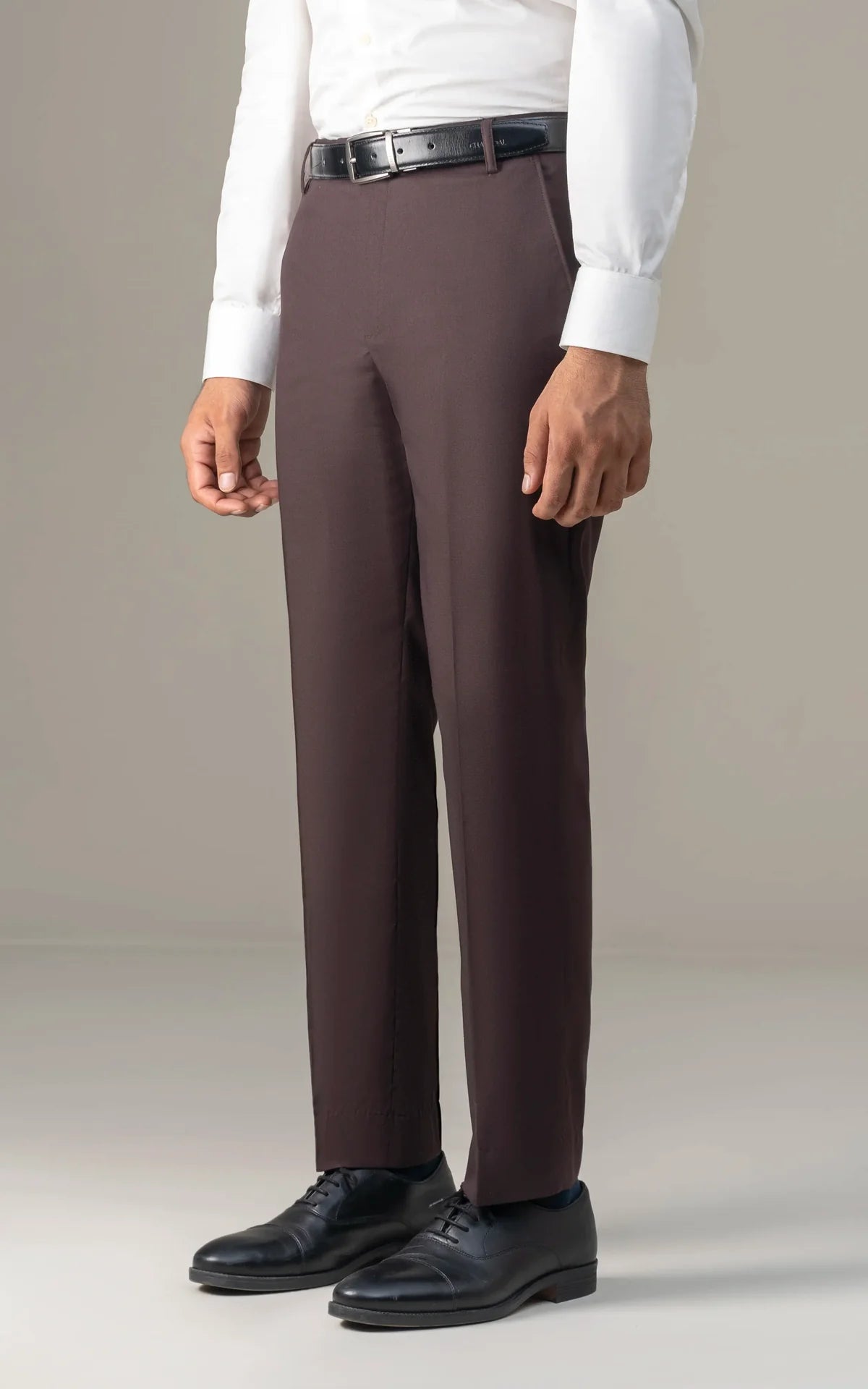 Smart Fit Dark Brown Dress Pant