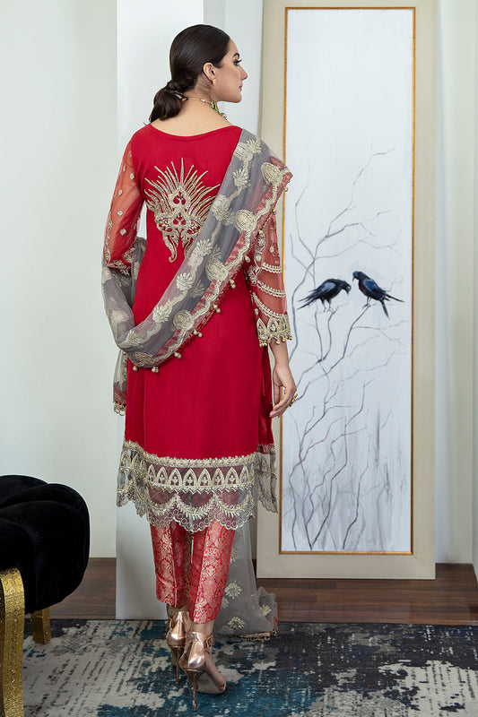 Avis 08 Zarposh Jahanara Embroidered Unstitched 3 Piece Festive Suit