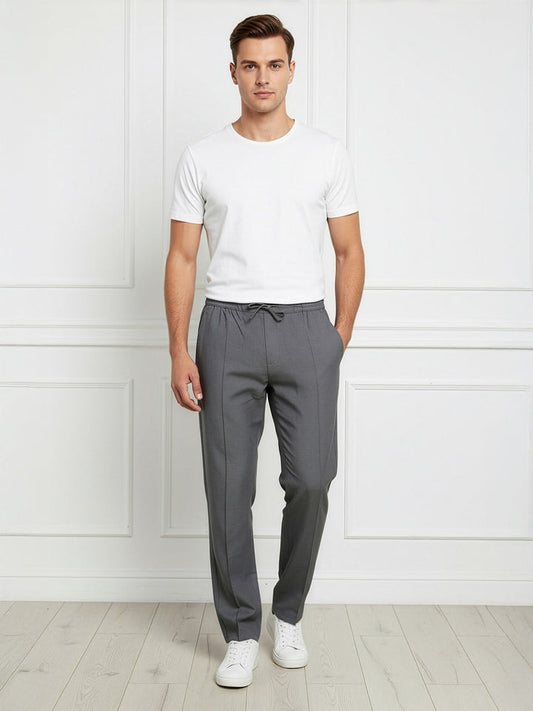 Charcoal Pintex Trouser