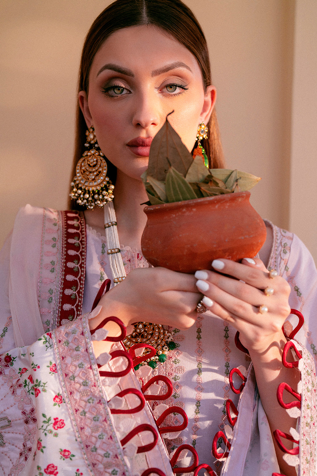 Zeenat Zarposh Jahanara Embroidered Unstitched 3 Piece Festive Suit