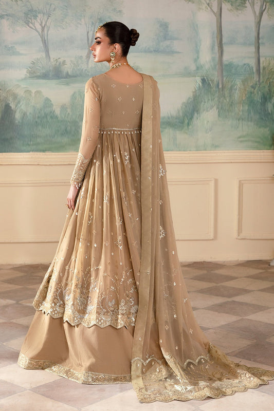 Mehru Zarposh Jahanara Embroidered Unstitched 3 Piece Festive Suit