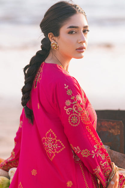 Zinnia Zarposh Jahanara – Luxury Embroidered Unstitched 3 Piece Festive Lawn & Organza Suit with Bamber Dupatta