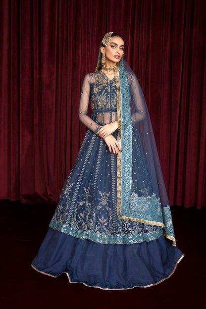 AZRIA Zarposh Jahanara Embroidered Unstitched 3 Piece Festive Suit