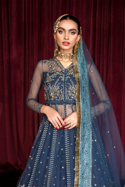 AZRIA Zarposh Jahanara Embroidered Unstitched 3 Piece Festive Suit