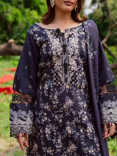 Parishay Embroidered Winter Rang e Sarma Luxury 3pc