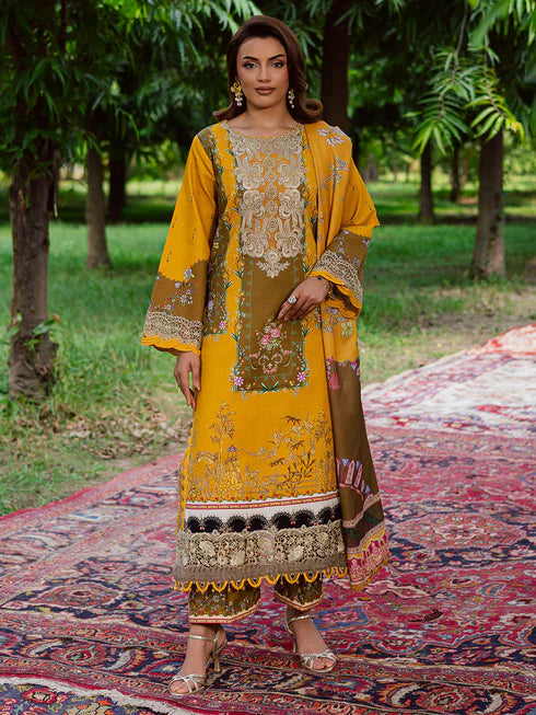 Parishay Embroidered Winter Rang e Sarma Luxury