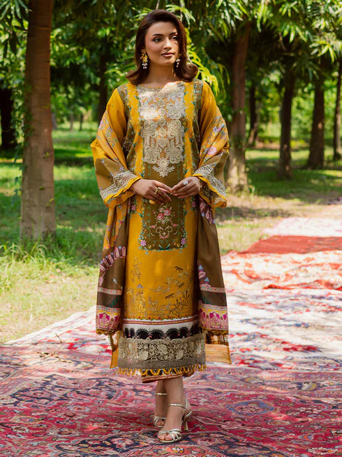 Parishay Embroidered Winter Rang e Sarma Luxury