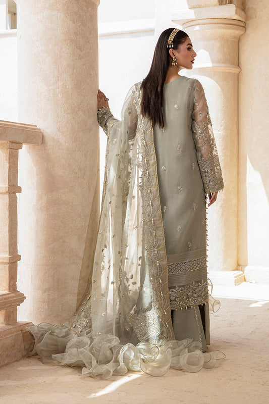 MUSHK Zarposh Jahanara Embroidered Unstitched 3 Piece Festive Suit