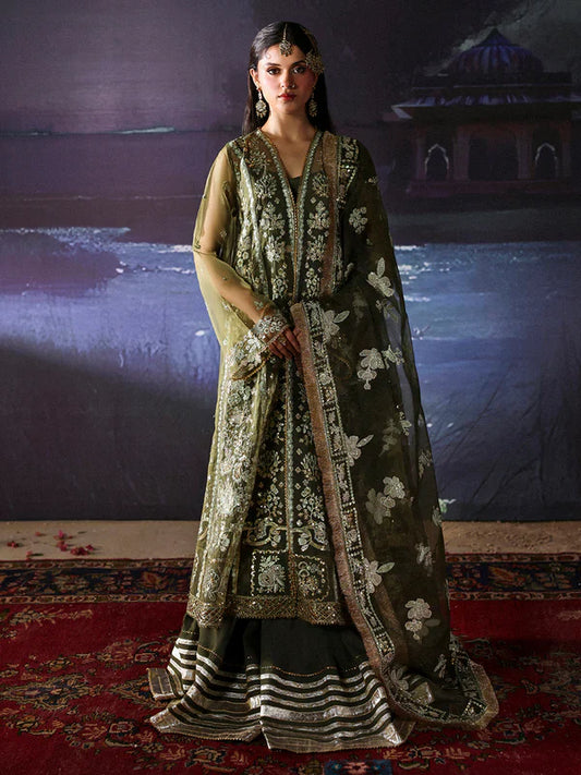 Mahnur Embroidered Luxury 3pc  1 review