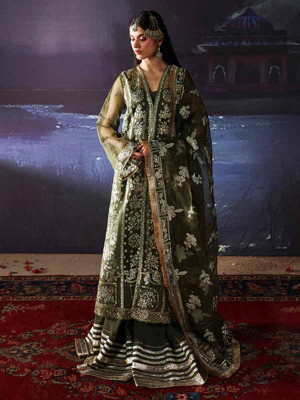 Mahnur Embroidered Luxury 3pc
