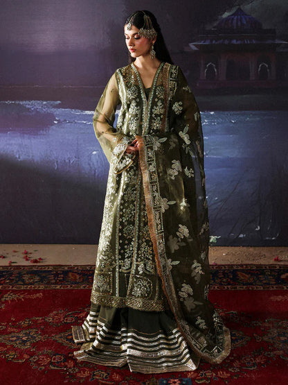 Mahnur Embroidered Luxury 3pc