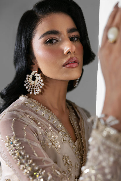 Eclipse Zarposh Jahanara – Embroidered Organza Unstitched 3 Piece Festive Suit