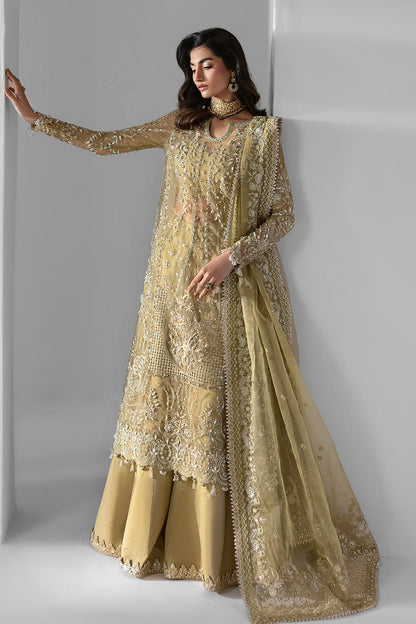 Elixir Zarposh Jahanara – Embroidered Organza Unstitched 3 Piece Festive Suit