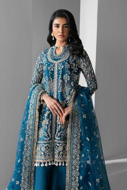 Twilight Zarposh Jahanara – Embroidered Organza Unstitched 3 Piece Festive Suit