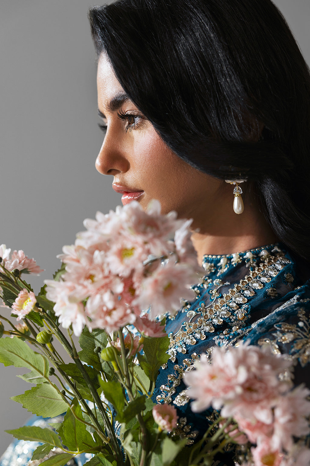 Twilight Zarposh Jahanara – Embroidered Organza Unstitched 3 Piece Festive Suit