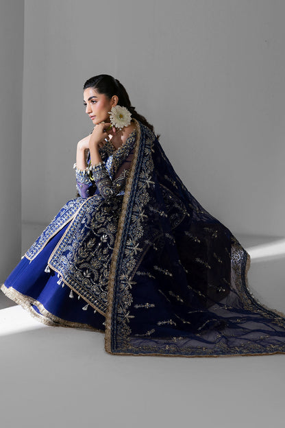 Orchid Zarposh Jahanara – Embroidered Organza Unstitched 3 Piece Festive Suit