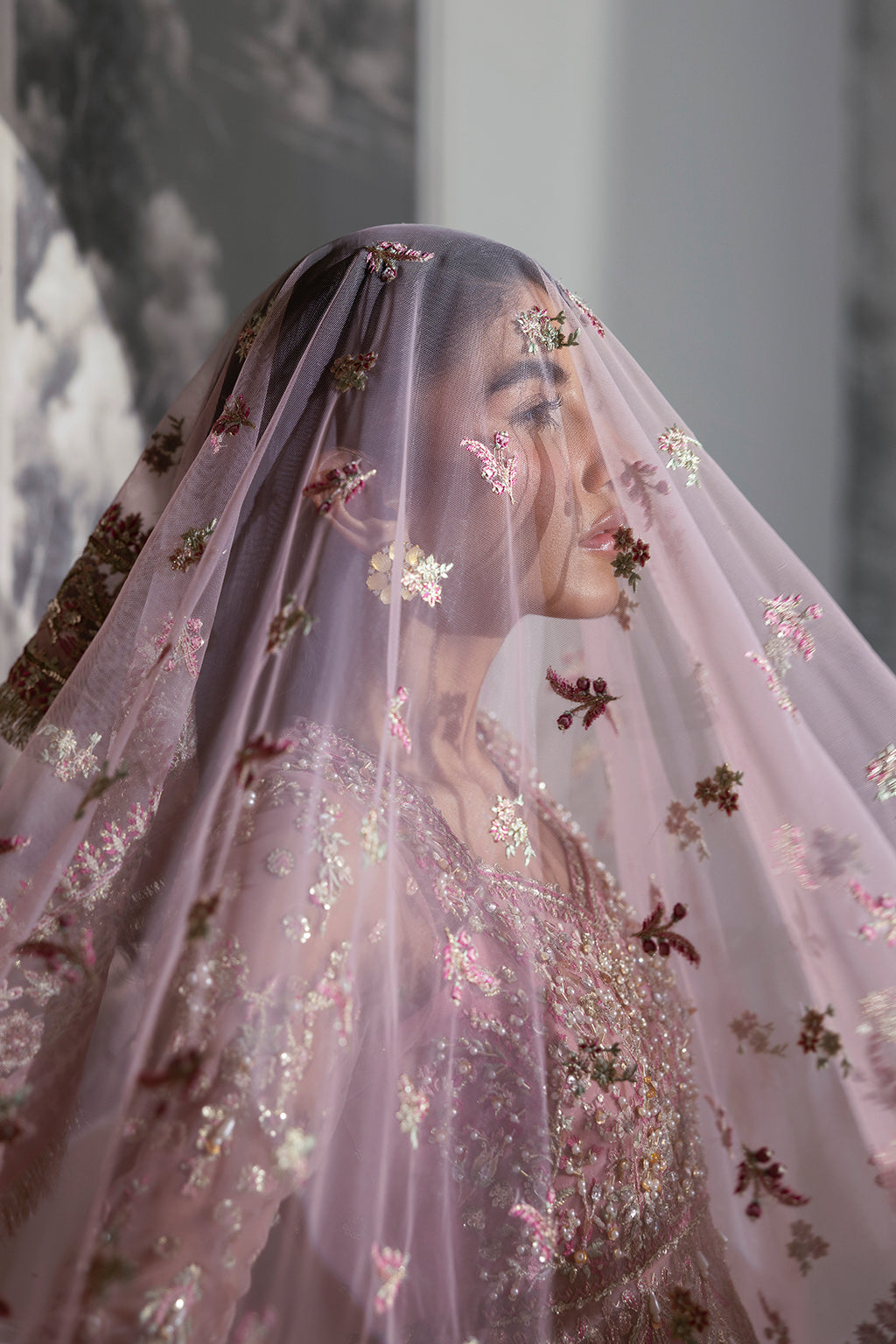 Aurora Zarposh Jahanara – Embroidered Net Unstitched 3 Piece Festive Suit