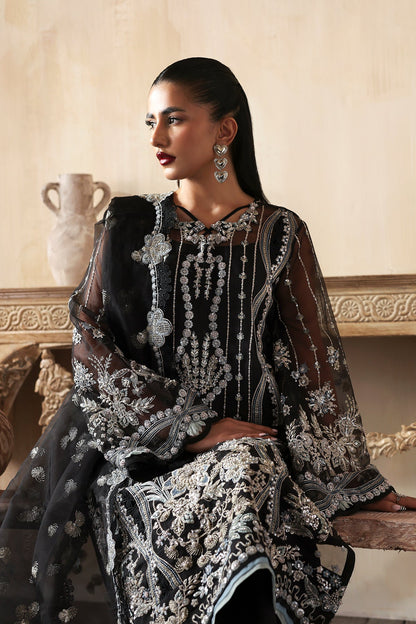 Ayzel Zarposh Jahanara Hand-Embellished Embroidered Unstitched 3 Piece Festive Organza Suit