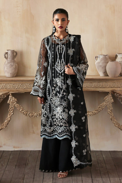 Ayzel Zarposh Jahanara Hand-Embellished Embroidered Unstitched 3 Piece Festive Organza Suit