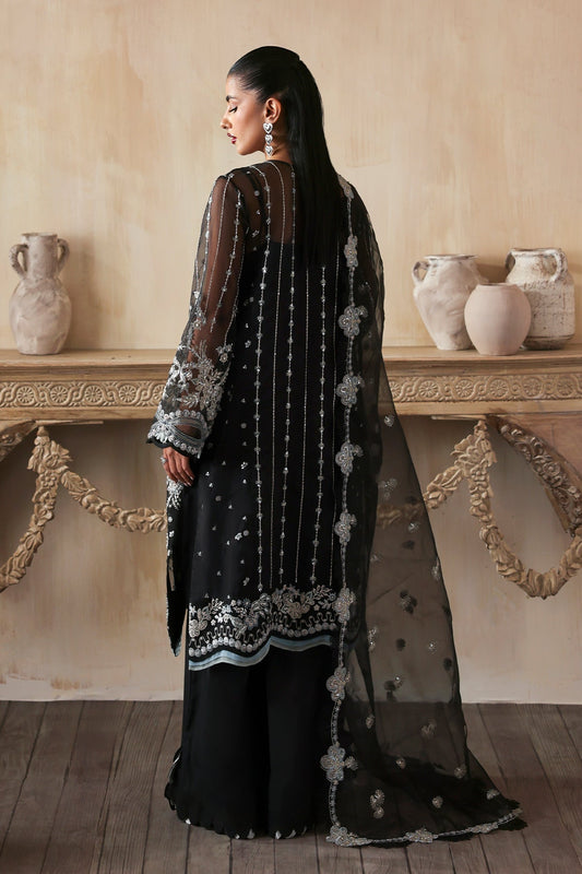 Ayzel Zarposh Jahanara Hand-Embellished Embroidered Unstitched 3 Piece Festive Organza Suit