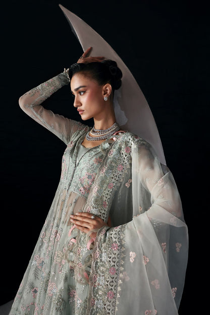 Verae Zarposh Jahanara Embroidered Unstitched 3 Piece Festive Chiffon Suit with Organza Dupatta