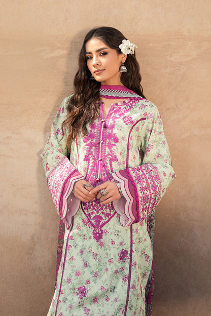 Rozalia Zarposh Jahanara Embroidered Unstitched 3 Piece Festive Suit