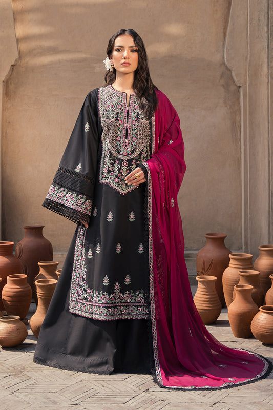 Deevani Zarposh Jahanara Embroidered Unstitched 3 Piece Festive Suit