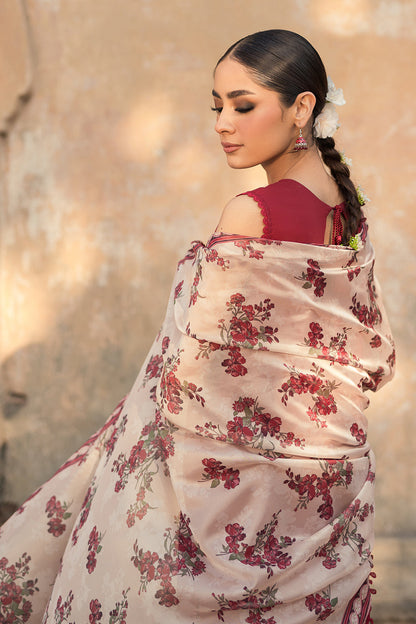 Saanjh Zarposh Jahanara Embroidered Unstitched 3 Piece Festive Suit