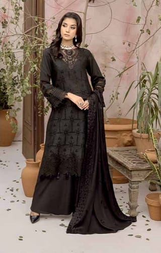 Mahnur Embroidered Luxury 3pc