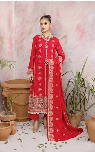 Mahnur Embroidered Luxury 3pc