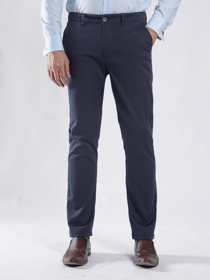 Navy Straight Fit Chino Pant