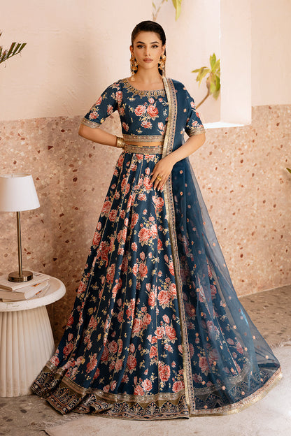 Charmeuse Zarposh Jahanara Embroidered Stitched 3 Piece Festive Suit