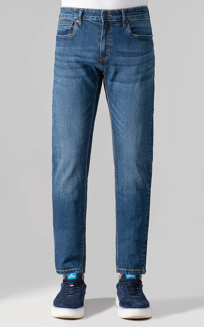 JEANS SLIM FIT MID BLUE