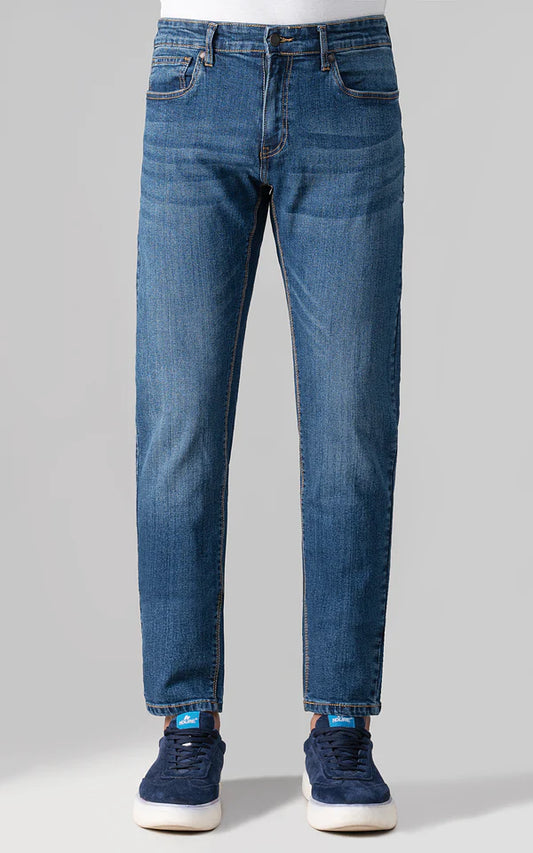 JEANS SLIM FIT MID BLUE