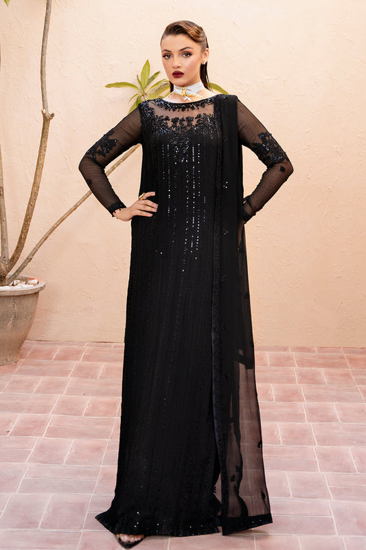 Zade Zarposh Jahanara Embroidered Unstitched 3 Piece Festive Suit