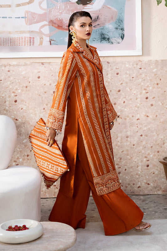 Kiara Zarposh Jahanara Embroidered Stitched 3 Piece Festive Suit