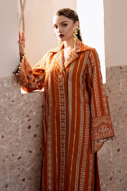 Kiara Zarposh Jahanara Embroidered Stitched 3 Piece Festive Suit