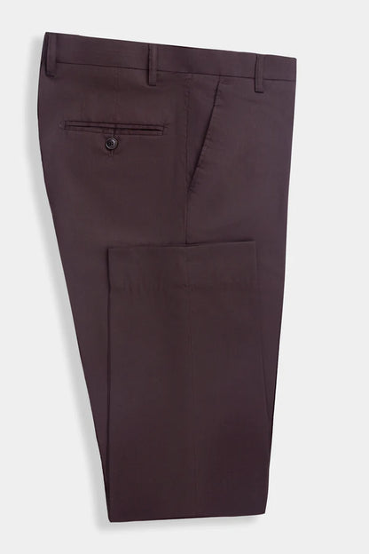 Smart Fit Dark Brown Dress Pant