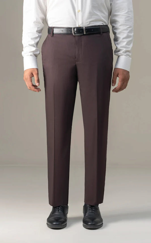 Smart Fit Dark Brown Dress Pant