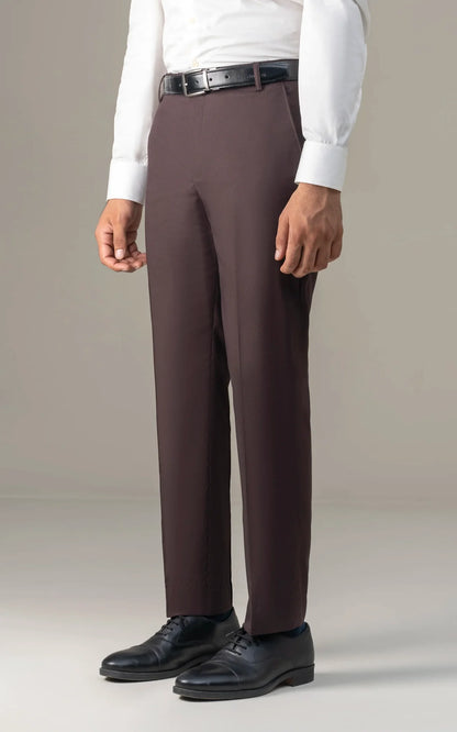 Smart Fit Dark Brown Dress Pant