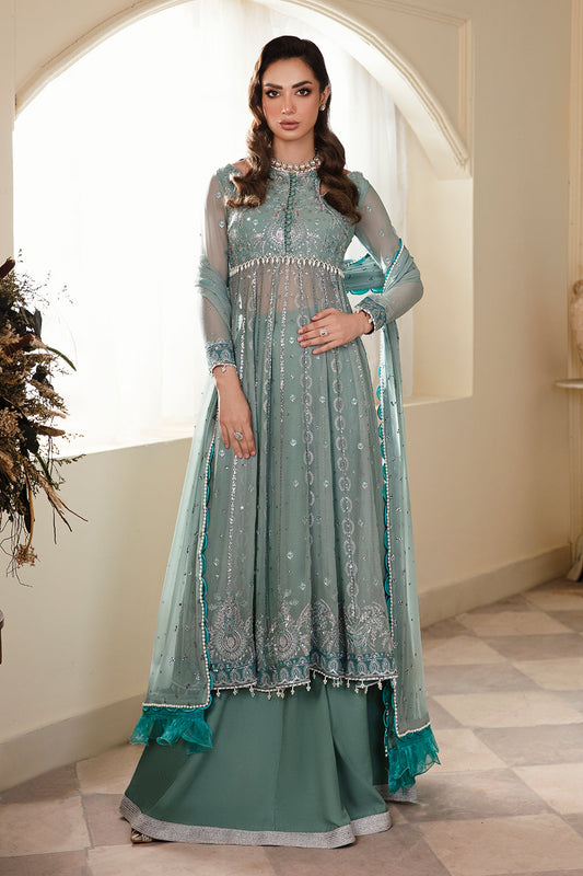 Abroo Zarposh Jahanara Embroidered Unstitched 3 Piece Festive Suit