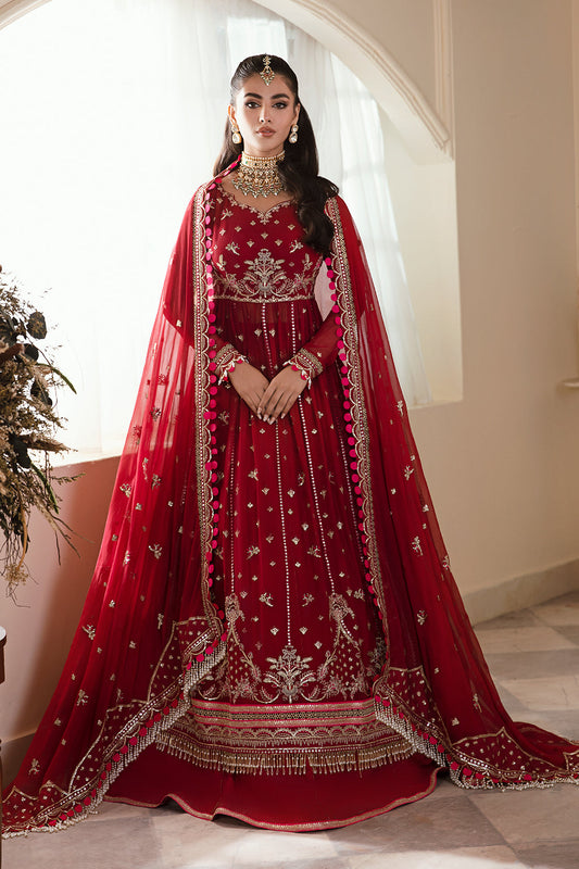 Ulfat Zarposh Jahanara Embroidered Unstitched 3 Piece Festive Suit