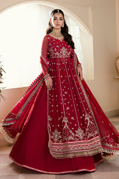 Ulfat Zarposh Jahanara Embroidered Unstitched 3 Piece Festive Suit