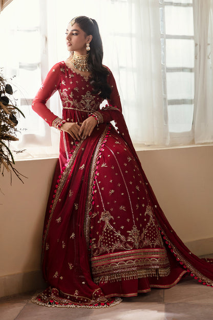 Ulfat Zarposh Jahanara Embroidered Unstitched 3 Piece Festive Suit