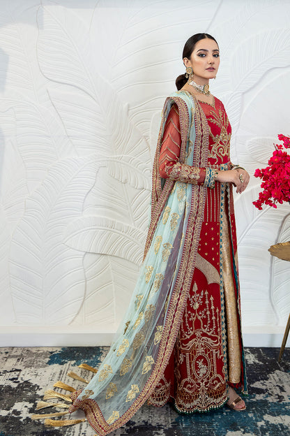 Lark 05 Zarposh Jahanara Embroidered Unstitched 3 Piece Festive Suit