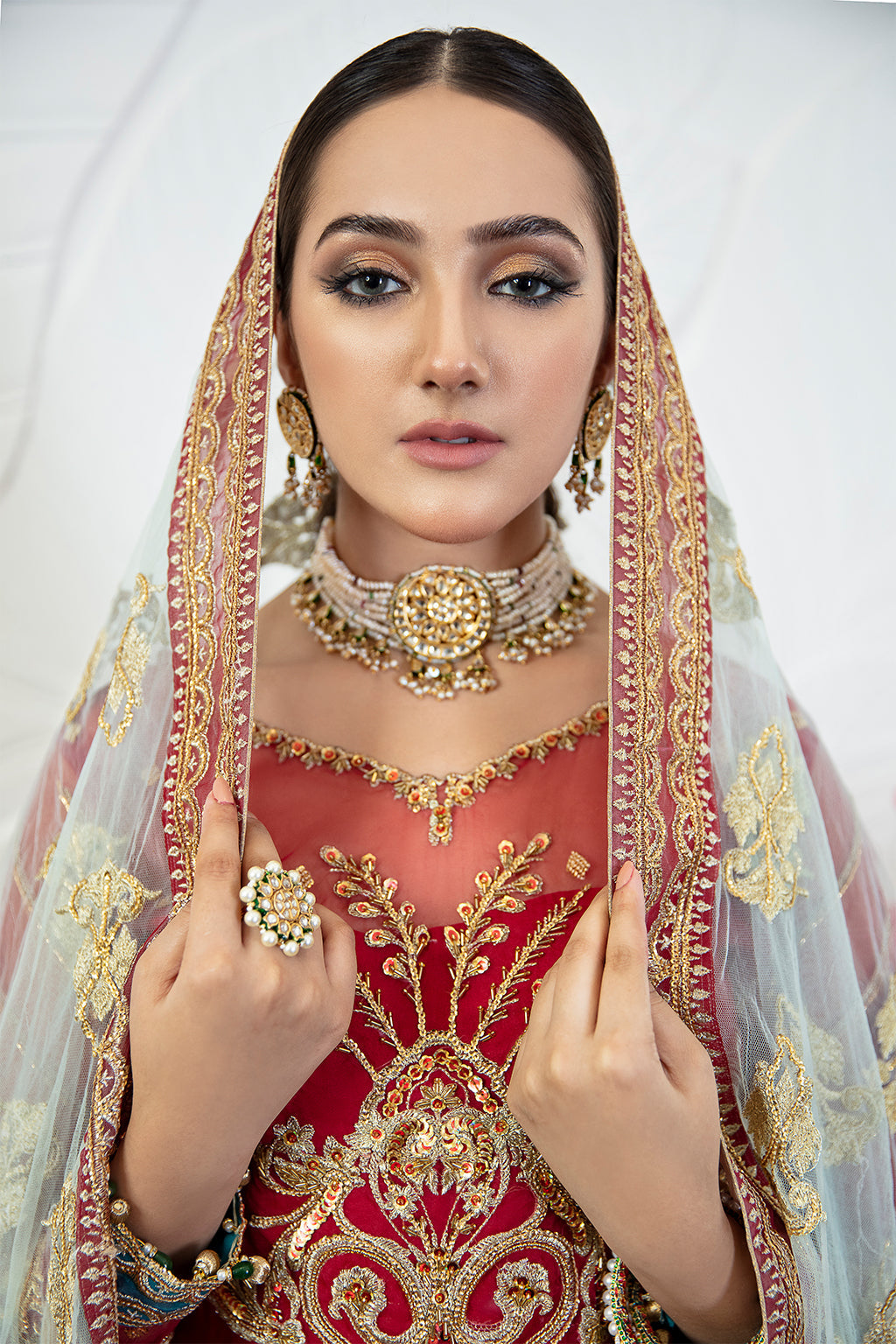 Lark 05 Zarposh Jahanara Embroidered Unstitched 3 Piece Festive Suit