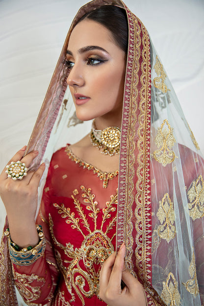 Lark 05 Zarposh Jahanara Embroidered Unstitched 3 Piece Festive Suit